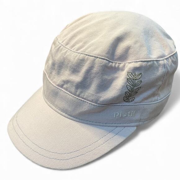 Pistil Ranger Military Cadet Hat Cap Embroidered Leaf Purple Lavender Cotton - Picture 9 of 10